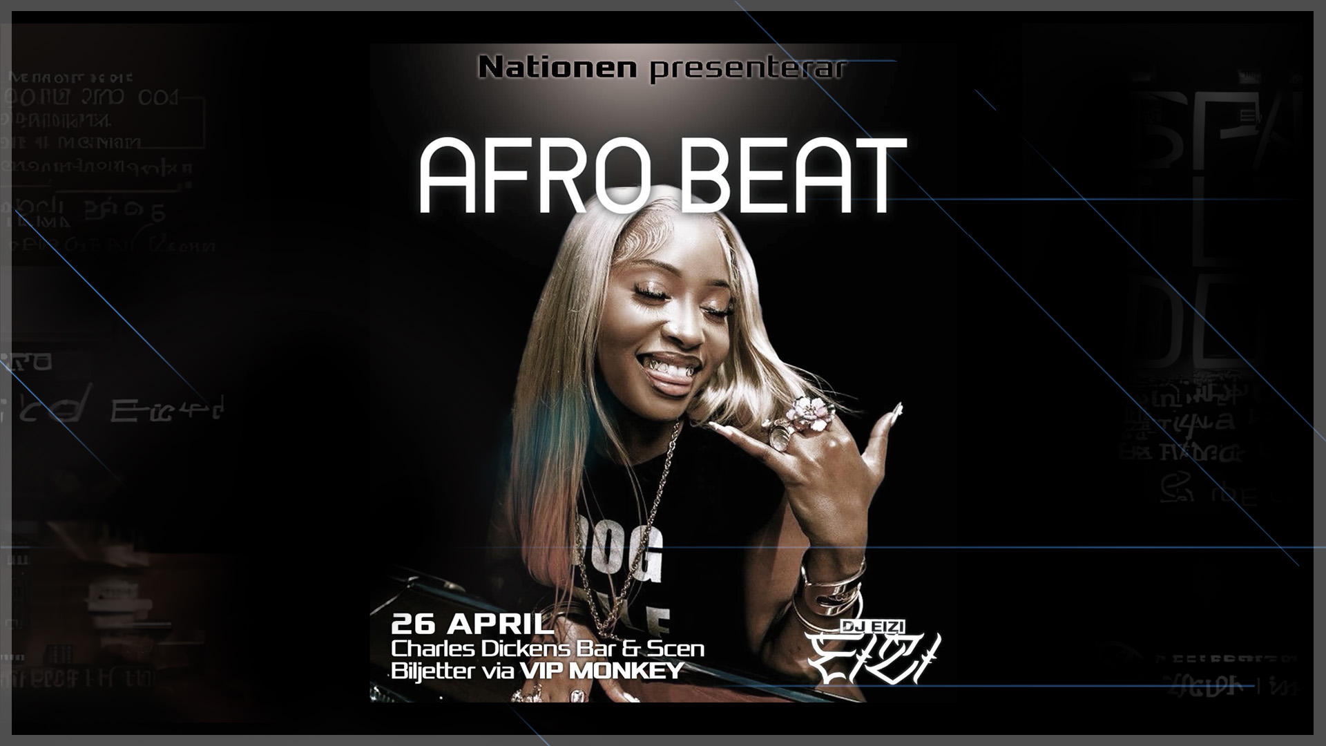 AFRO BEAT – Nationen Premiär – 24 Maj